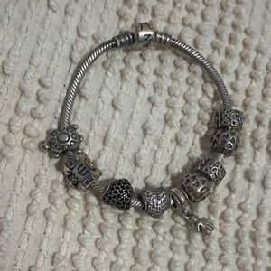 Pandora Bracelet with charms